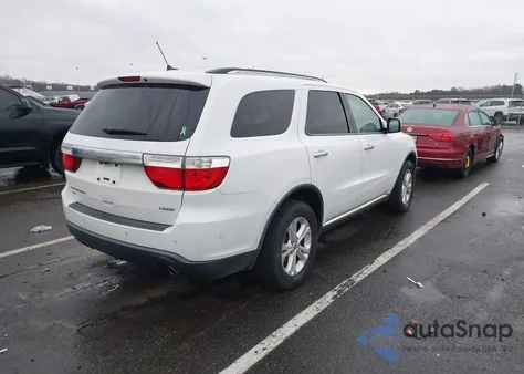 2013 Dodge Durango Crew z USA, uszkodzony, nr VIN 1C4RDJDG4DC663830